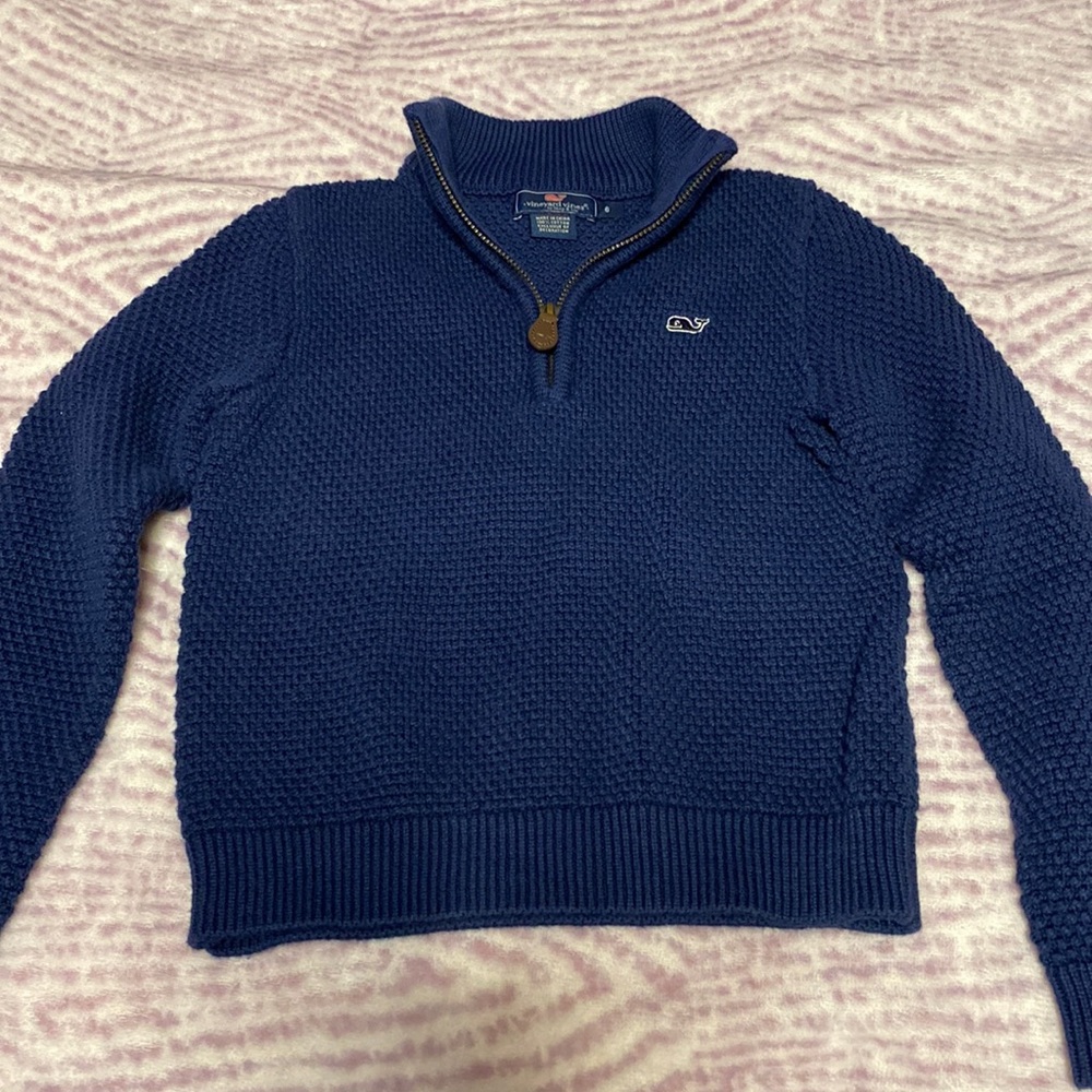 Vineyard Vines knit sweater size 6! Excellent condition! Worn once!